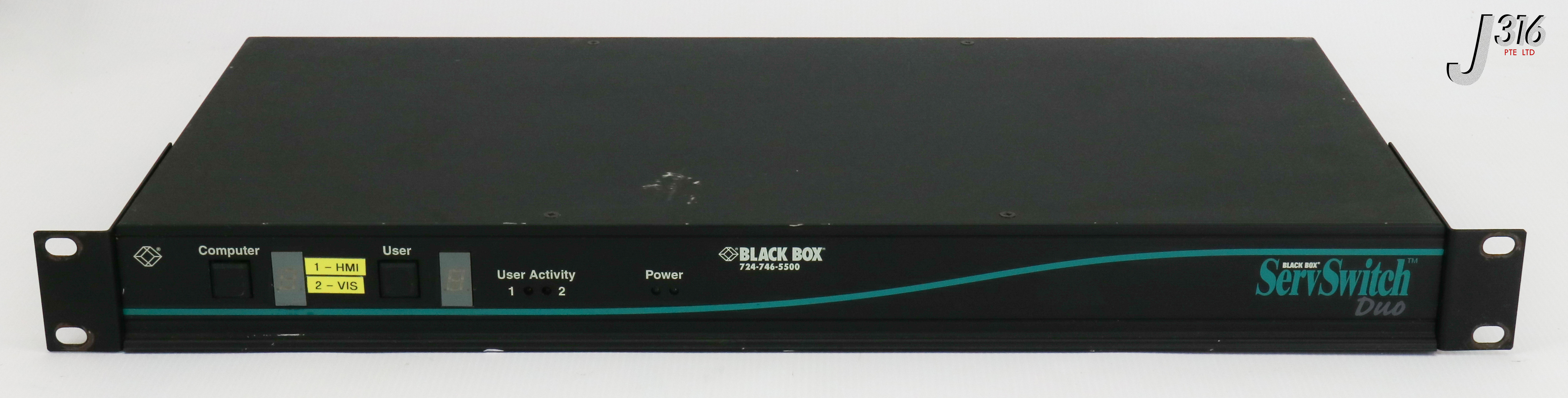 Black Box Servswitch Duo R Users Channels Kv Sa R